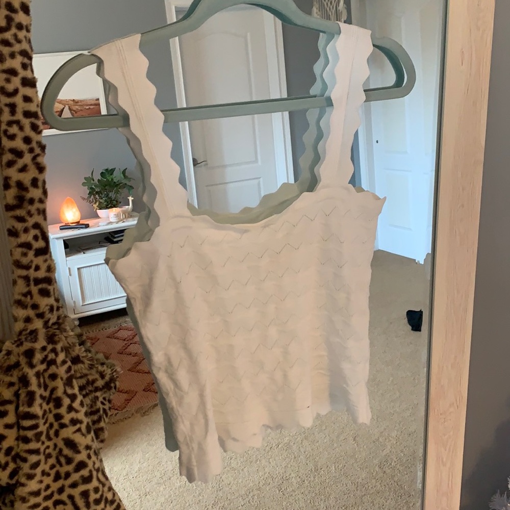 Francescas White Tank